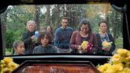 The family grieves after the accident (Image via Netflix)
